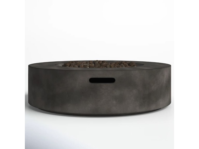 Rashid 12" H Outdoor Fire Pit Table