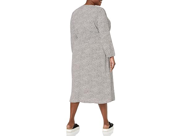Amazon Essentials Women Long Sleeve Wrap Dress