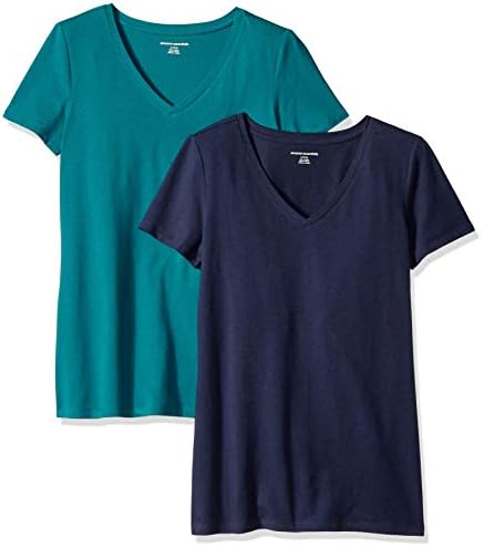 Women's Regular-Fit V-Neck T-Shirt 2 Pk - Gallery 24