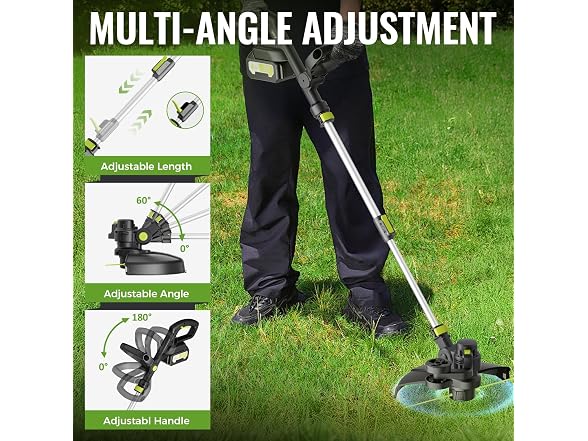 LPSUK 13-Inch Electric Weed Wacker