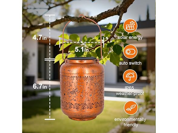 Dragonfly Solar Lanterns Outdoor Waterproof