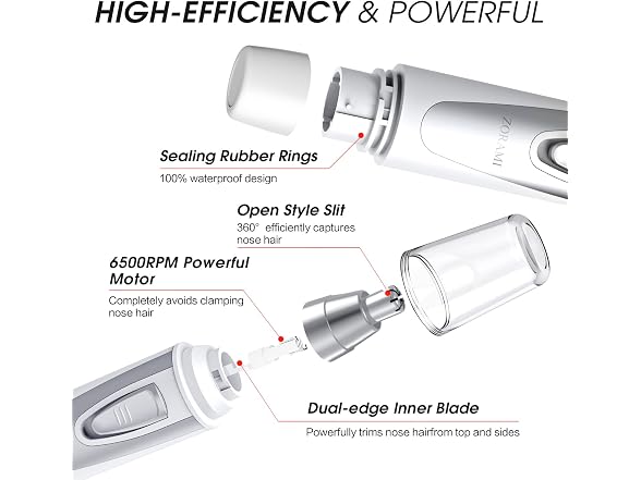 ZORAMI Ear and Nose Hair Trimmer