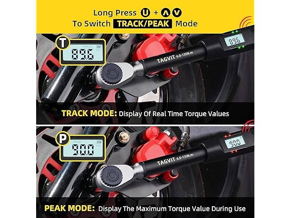 TAGVIT Digital Torque Wrench 1/2 Inch