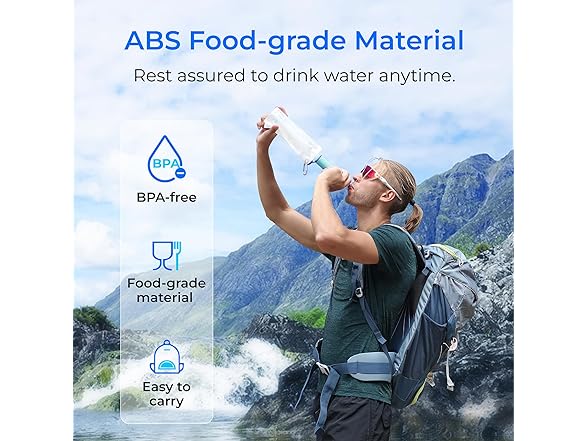 Waterdrop Gravity Water Filter Straw