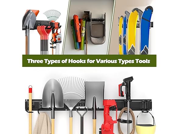 48" Garage Tool Organizer 600lbs