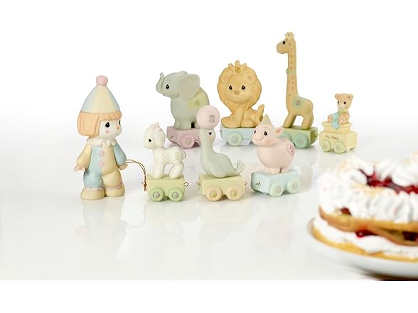 Precious Moments Birthday Train
