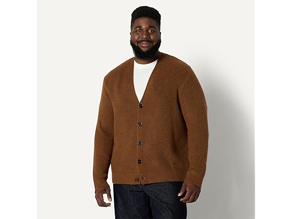 Amazon Essentials Men Relaxed-fit Cotton Cardigan