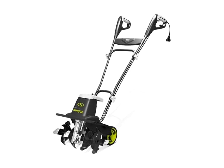 Sun Joe Electric Corded Garden Tiller & Cultivator