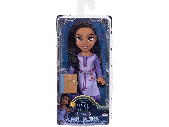 Disney Wish Asha Petite Doll 6 Inches Tall