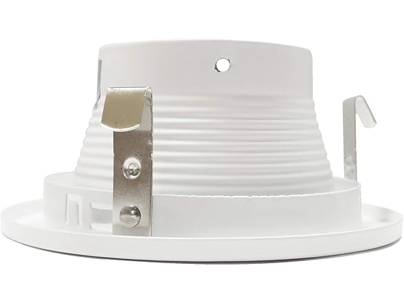 NICOR Lighting 4 inch White Baffle Trim