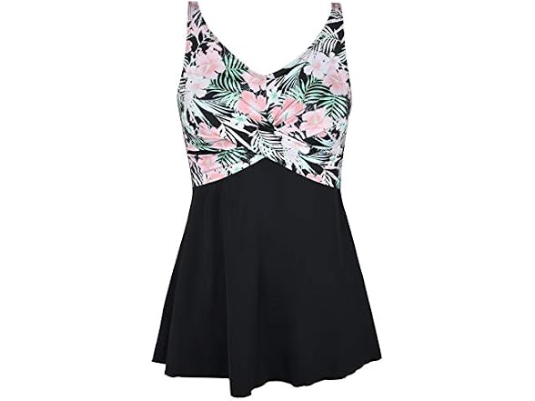 Septangle Women (16) Elegant Strap Swimsuit Dress