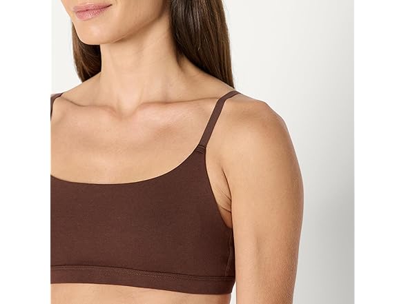 Amazon Essentials Scoop Bralette, 2 Pack