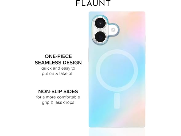 FLAUNT Square iPhone 17 Protective Case