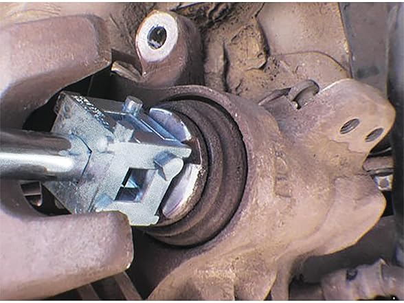 Performance Tool 3/8" Drive Disc Brake Piston Tool