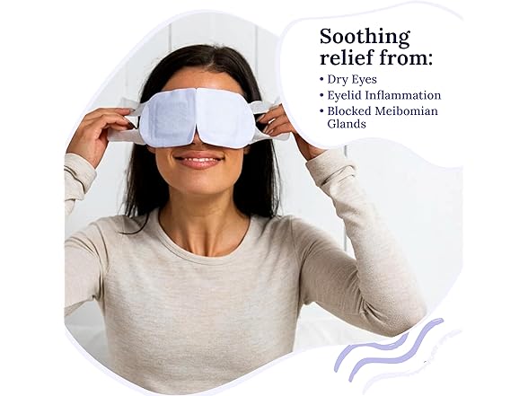 CorneaCare Self Heating Warm Eye Compress 30ct