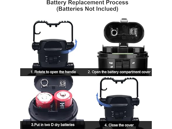 keisnoaja LED Camping Lantern