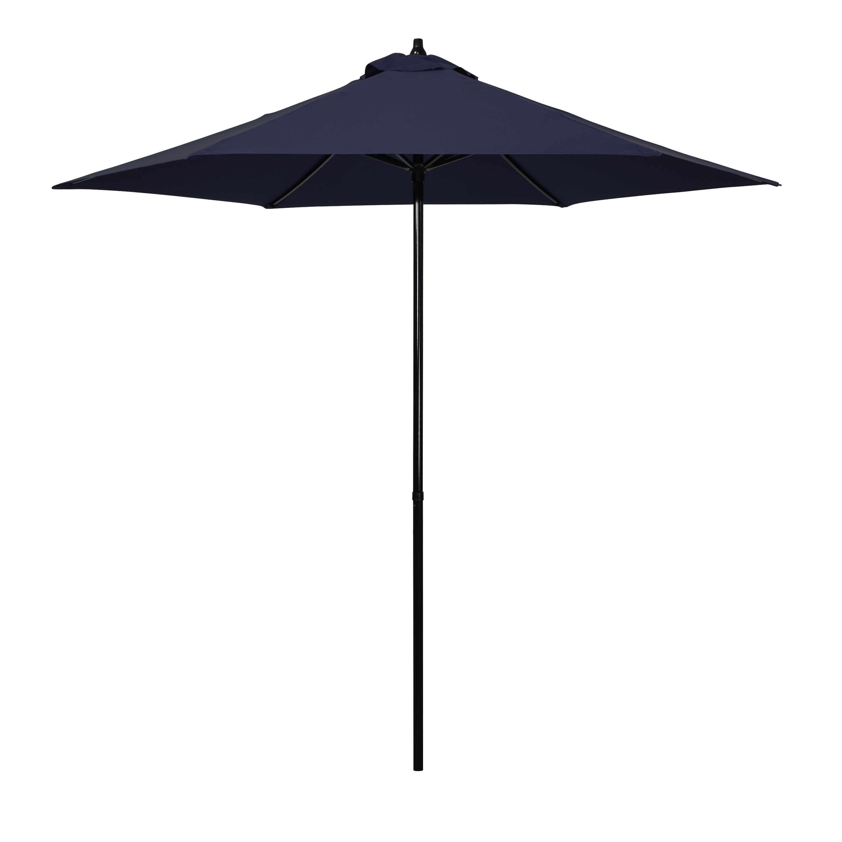 7' Rd. Steel Market Patio Umbrella, Push Lift - Gallery 7