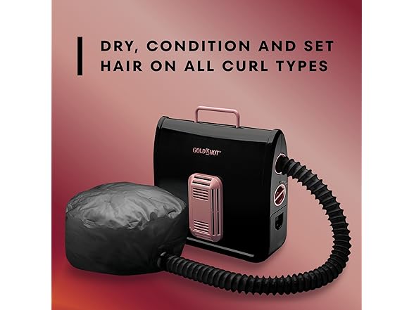 GOLD N HOT Ionic Soft Bonnet Dryer