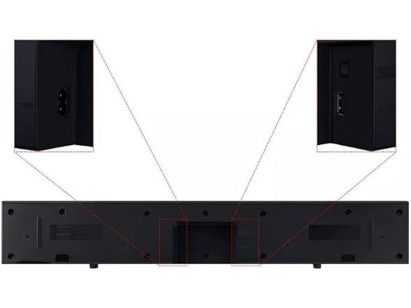 Samsung RBHW-C400/ZP Refurbished 2.0Ch Soundbar Sys