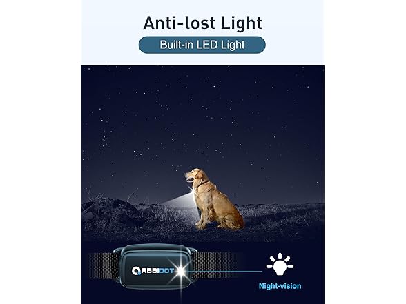ABBIDOT Dog Training Collar, 3300 ft
