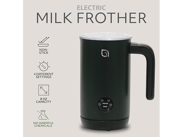 WILLOW Eco Series Milk Frother, 4 in 1