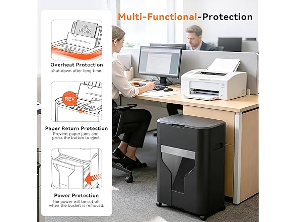 QUIETLEMON paper shredder