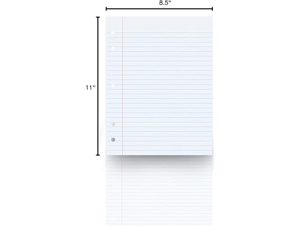 School Smart Paper Filler, 8.5"x11"