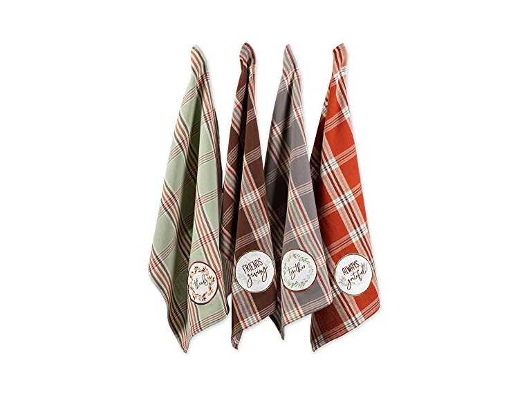 DII Thanksgiving Fall Kitchen Towels