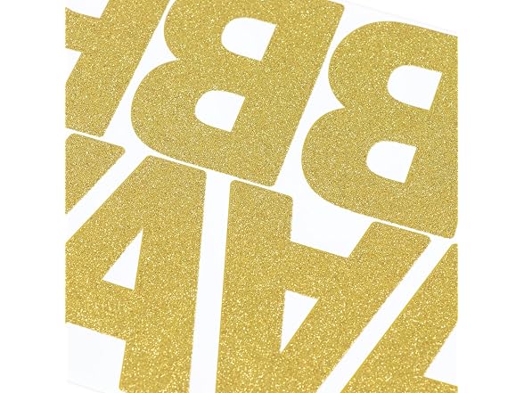 Recollections Glitter Alphabet Stickers - Gallery 3