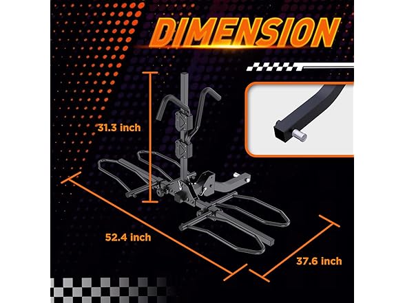 TANX Bike Rack for Ebikes