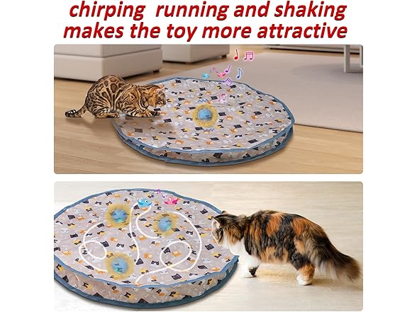 Mdupw Rechargeable Electric Cat Toys