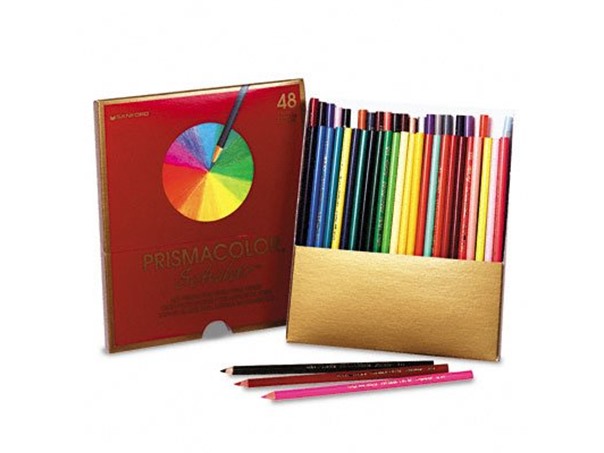 Prismacolor Scholar Colored Pencils, 48-Count