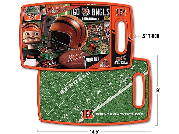 Cincinnati Bengals Cutting Board