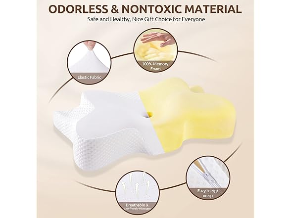 DONAMA W0508 KH1067 Neck Pillow White