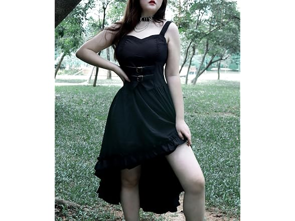 Scarlet Darkness Women (XL) Steampunk Dress Dress