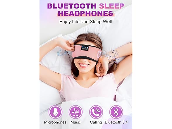 TOPOINT Bluetooth Sleep Mask
