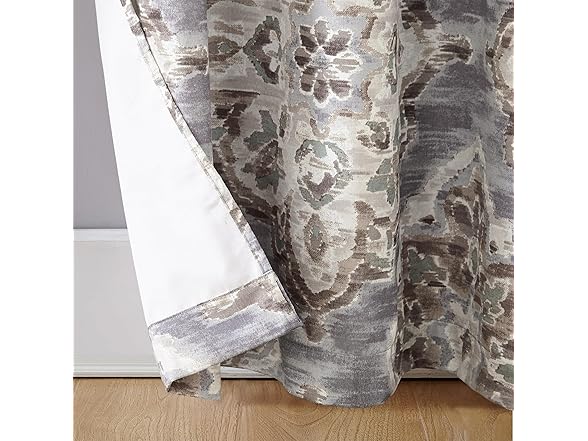 Sun Zero Regina Floral Curtain Panel