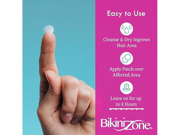 Bikini Zone Ingrown Hair Patches
