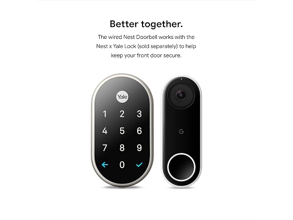 Google Nest Doorbell (Wired) Black