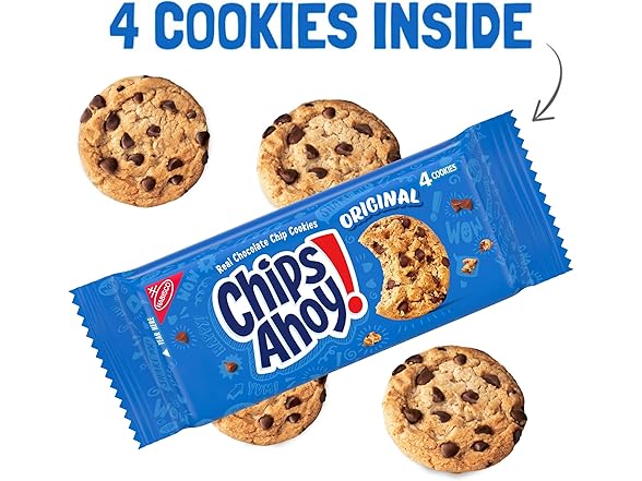 10PK CHIPS AHOY! Original Chocolate Chip Cookies