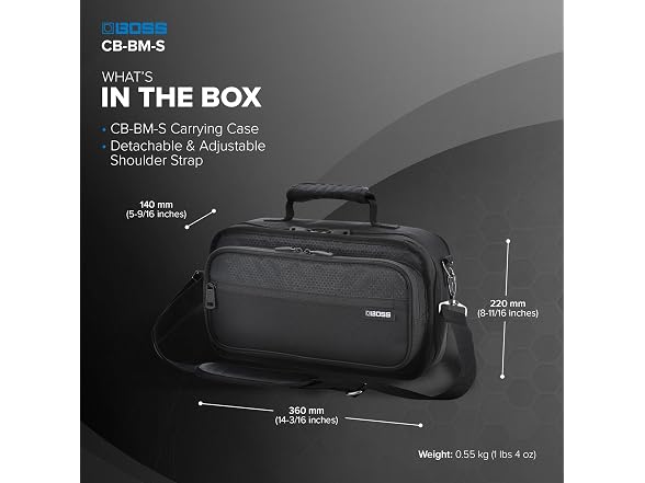 BOSS CB-BM-S Multi-Effector Case