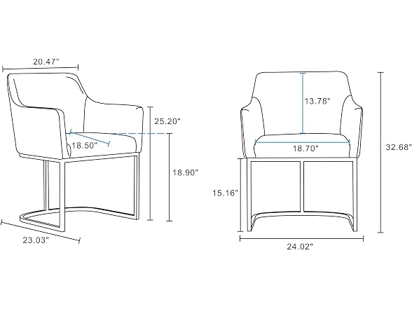 Manhattan Comfort Serena Dining Chair