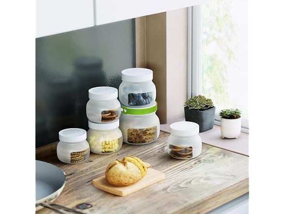 CuLiDing Collapsible Silicone Food Jars - Gallery 5