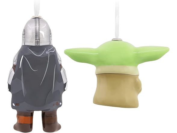 Hallmark Star Wars: The Mandalorian and Grogu Ornaments