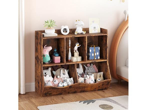GAOMON Toy Bookshelf and Bookcase for Boys and Girls
