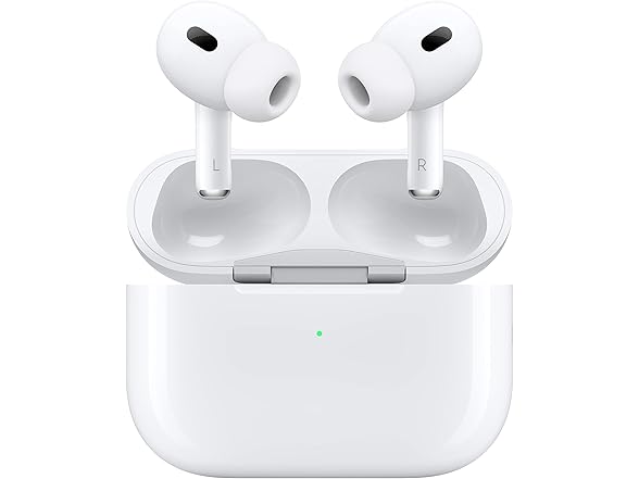 Apple AirPods Pro (2nd generation) with MagSafe Charging Case (USB-C) (Renewed)