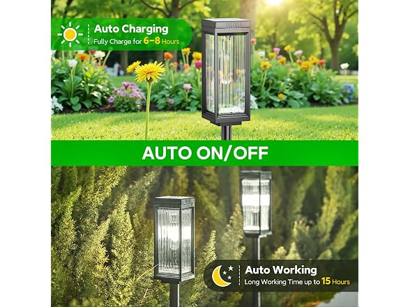 ELECLINK Solar Pathway Lights Outdoor