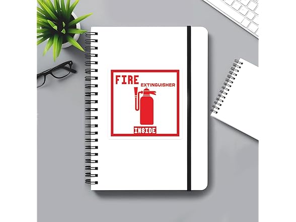 Fire Extinguisher Warning Signs 12pc