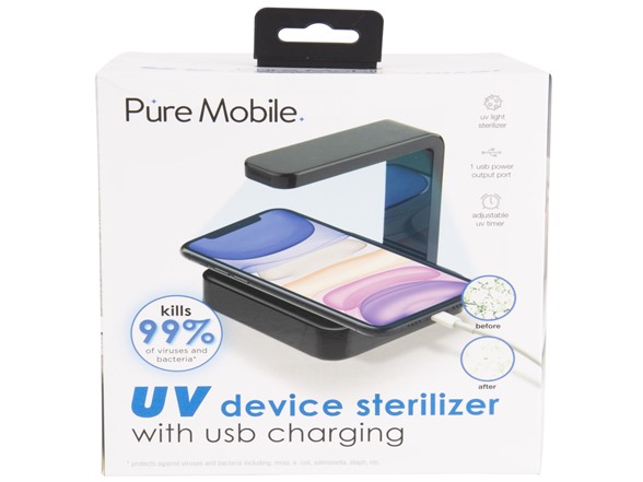 UV Sterilizer with Wireless Charger