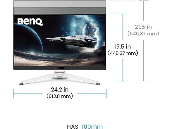 BenQ MOBIUZ EX271U 27" 4K HDR 165 Hz Gaming Monitor